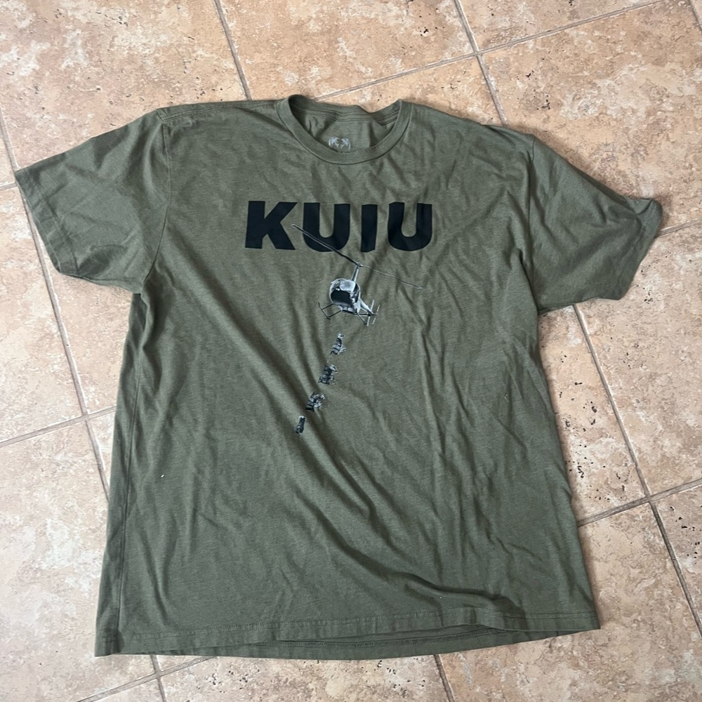 KUIU Men's Forest Green Logo Tee